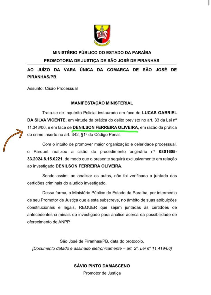 PinÓquio – Vereador De Bonito De Santa Fé é Punido Na Justiça Por Falso Testemunho